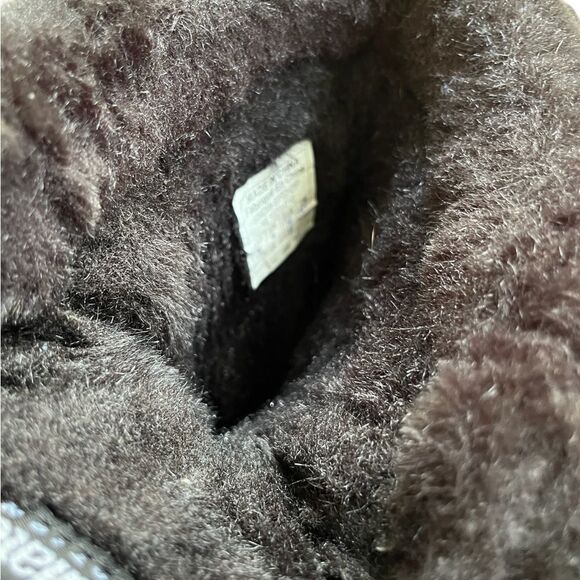 Sorel black suede Snow Bird Zip front boots, size 8 - Picture 6 of 8